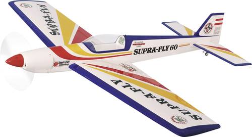 Pichler Supra Fly 60 Rot, Gelb RC Motorflugmodell ARF 1720mm von Pichler