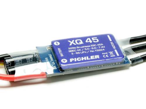 Pichler XQ+ 45 Flugmodell Brushless Flugregler Belastbarkeit (max. A): 55A von Pichler