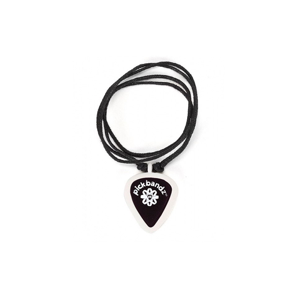 Pickbandz Guitar Pick Necklace Ghost White Plektrumhalter Pickbandz Guitar Pick Necklace Ghost White Plektrumhalter von Pickbandz