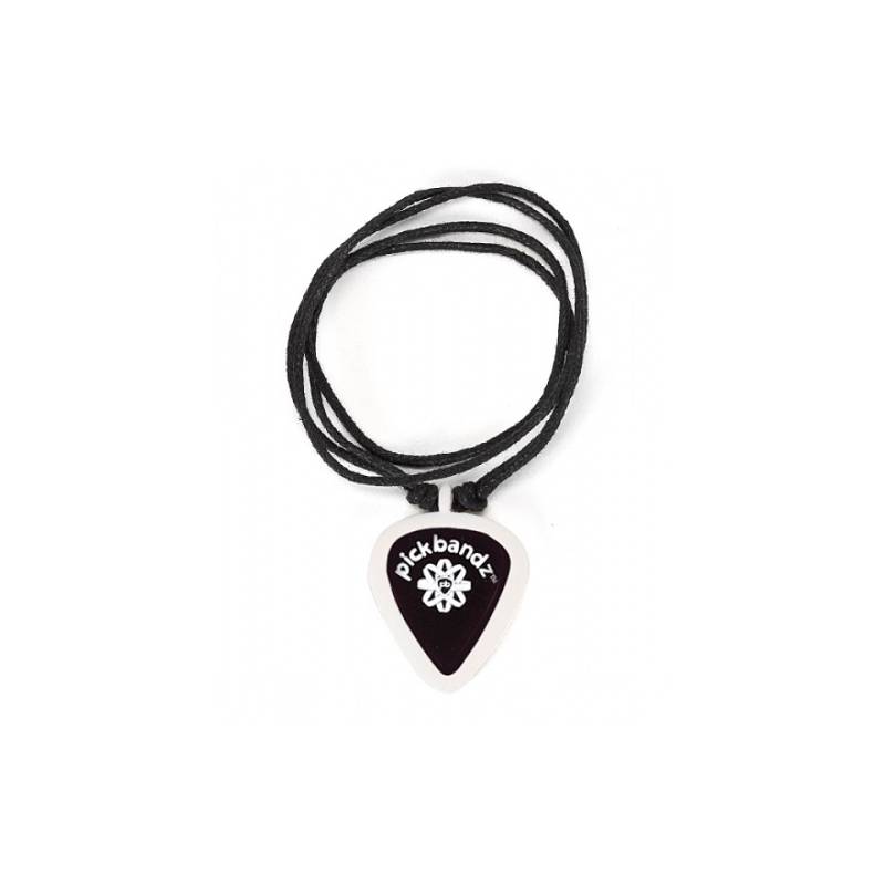 Pickbandz Guitar Pick Necklace Ghost White Plektrumhalter von Pickbandz