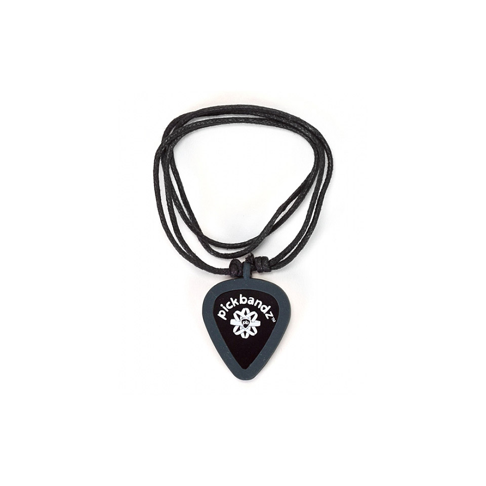 Pickbandz Guitar Pick Necklace Timberwolf Gray Plektrumhalter Pickbandz Guitar Pick Necklace Timberwolf Gray Plektrumhalter von Pickbandz