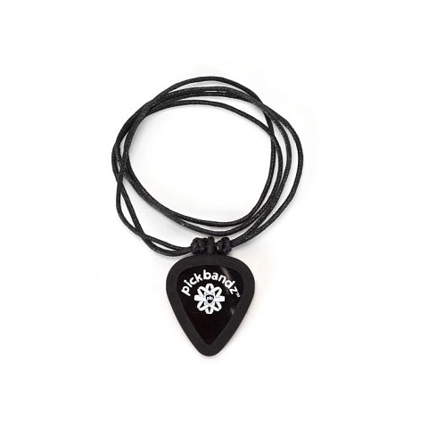 Pickbandz Guitar Pick Necklace Epic Black Plektrumhalter von Pickbandz