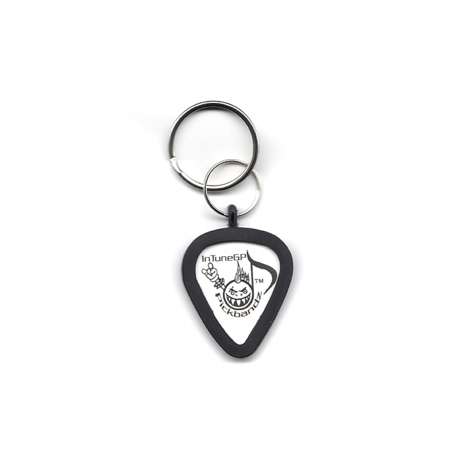 Pickbandz Guitar Pick Key Chain Epic Black Plektrumhalter Pickbandz Guitar Pick Key Chain Epic Black Plektrumhalter von Pickbandz