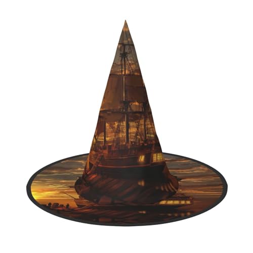 Pidgazdfgv Boot bei Dämmerung Halloween Hut Weihnachten Party Cosplay Kostüm Herren Damen Klassisches Accessoire Fasching Haar Pidgazdfgv Boot bei Dämmerung Halloween Hut Weihnachten Party Cosplay Kostüm Herren Damen Klassisches Accessoire Fasching Haar von Pidgazdfgv