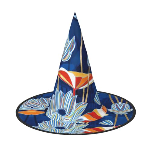 Pidgazdfgv Botanischer Blumen-Halloween-Hut für Weihnachten, Party, Cosplay, Kostüm, für Herren und Damen, klassisches Accessoire Pidgazdfgv Botanischer Blumen-Halloween-Hut für Weihnachten, Party, Cosplay, Kostüm, für Herren und Damen, klassisches Accessoire von Pidgazdfgv