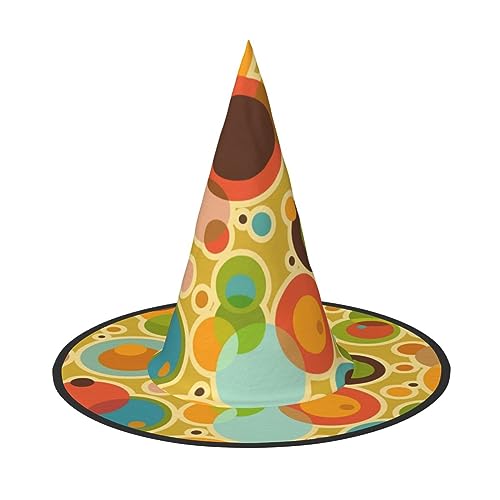 Pidgazdfgv Bunte, abstrakte Halloween-Hut, Weihnachten, Party, Cosplay, Kostüm, für Herren und Damen, klassisches Accessoire Pidgazdfgv Bunte, abstrakte Halloween-Hut, Weihnachten, Party, Cosplay, Kostüm, für Herren und Damen, klassisches Accessoire von Pidgazdfgv