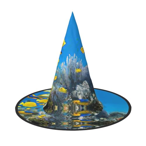 Pidgazdfgv Bunte Fisch-Hut, Halloween, Weihnachten, Party, Cosplay, Kostüm, für Herren und Damen, klassisches Accessoire von Pidgazdfgv