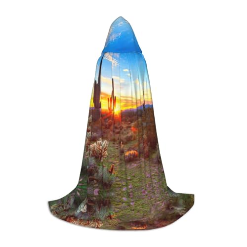 Pidgazdfgv Cactus Desert Sunset Hooded Cape Halloween Child Fancy Dress Up Accessories Costume Party Cosplay Pidgazdfgv Cactus Desert Sunset Hooded Cape Halloween Child Fancy Dress Up Accessories Costume Party Cosplay von Pidgazdfgv