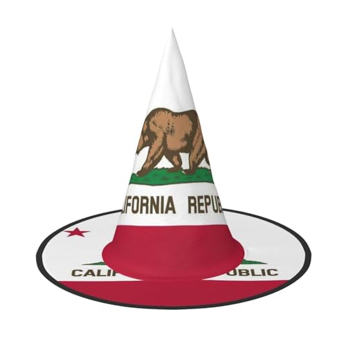 Pidgazdfgv California State Flag Halloween Hut Weihnachten Party Cosplay Kostüm Herren Damen Klassisches Accessoire Fasching Haar Pidgazdfgv California State Flag Halloween Hut Weihnachten Party Cosplay Kostüm Herren Damen Klassisches Accessoire Fasching Haar von Pidgazdfgv