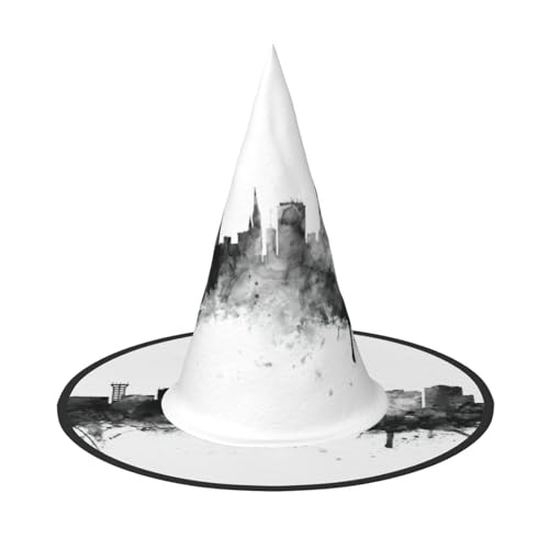 Pidgazdfgv City Skyline Halloween Hut Weihnachten Party Cosplay Kostüm Herren Damen Klassisches Accessoire Fasching Haar Pidgazdfgv City Skyline Halloween Hut Weihnachten Party Cosplay Kostüm Herren Damen Klassisches Accessoire Fasching Haar von Pidgazdfgv