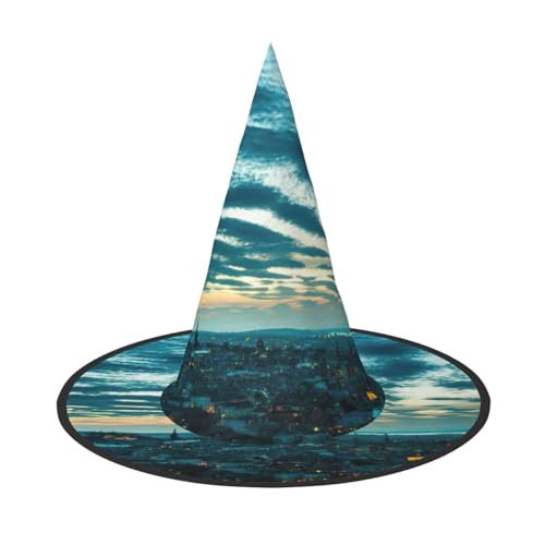 Pidgazdfgv Cityscape Dusk Halloween Hut Weihnachten Party Cosplay Kostüm Herren Damen Klassisches Accessoire Fasching Haar Pidgazdfgv Cityscape Dusk Halloween Hut Weihnachten Party Cosplay Kostüm Herren Damen Klassisches Accessoire Fasching Haar von Pidgazdfgv