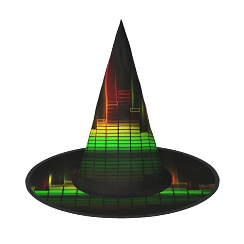 Pidgazdfgv Coole Musik Sound Wave Halloween Hut Weihnachten Party Cosplay Kostüm Herren Damen Klassisches Accessoire Fasching Haar Pidgazdfgv Coole Musik Sound Wave Halloween Hut Weihnachten Party Cosplay Kostüm Herren Damen Klassisches Accessoire Fasching Haar von Pidgazdfgv