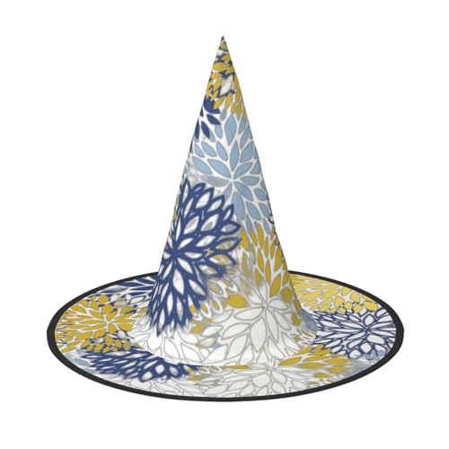 Pidgazdfgv Farbige Blumen, Halloween-Hut, Weihnachten, Party, Cosplay, Kostüm, für Herren und Damen, klassisches Accessoire Pidgazdfgv Farbige Blumen, Halloween-Hut, Weihnachten, Party, Cosplay, Kostüm, für Herren und Damen, klassisches Accessoire von Pidgazdfgv