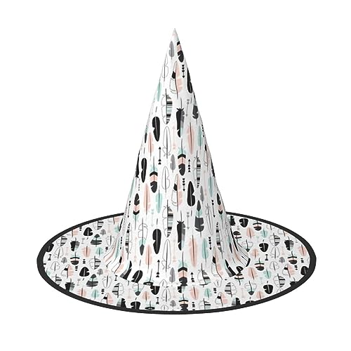 Pidgazdfgv Feder Halloween Hut Weihnachten Party Cosplay Kostüm Herren Damen Klassisches Accessoire Fasching Haar Pidgazdfgv Feder Halloween Hut Weihnachten Party Cosplay Kostüm Herren Damen Klassisches Accessoire Fasching Haar von Pidgazdfgv