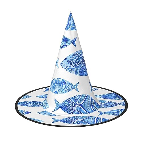 Pidgazdfgv Fischmalerei Halloween Hut Weihnachten Party Cosplay Kostüm Herren Damen Klassisches Accessoire Fasching Haar Pidgazdfgv Fischmalerei Halloween Hut Weihnachten Party Cosplay Kostüm Herren Damen Klassisches Accessoire Fasching Haar von Pidgazdfgv