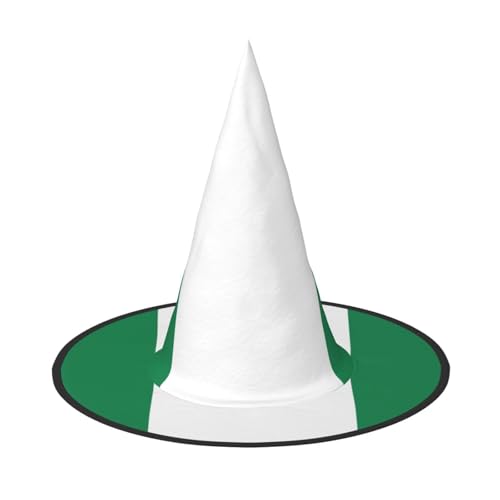 Pidgazdfgv Flagge von Nigeria, Halloween-Hut, Weihnachten, Party, Cosplay, Kostüm, für Herren und Damen, klassisches Accessoire, Faschingshaar von Pidgazdfgv