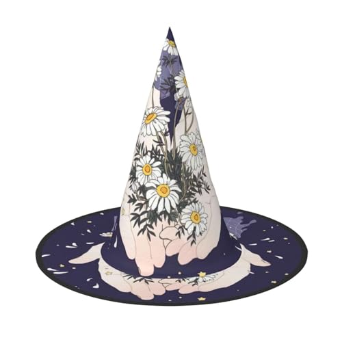 Pidgazdfgv Halte Blumen Halloween Hut Weihnachten Party Cosplay Kostüm Herren Damen Klassisches Accessoire Fasching Haar Pidgazdfgv Halte Blumen Halloween Hut Weihnachten Party Cosplay Kostüm Herren Damen Klassisches Accessoire Fasching Haar von Pidgazdfgv