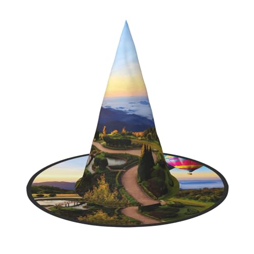 Pidgazdfgv Heißluftballon Halloween Hut Weihnachten Party Cosplay Kostüm Herren Damen Klassisches Accessoire Fasching Haar Pidgazdfgv Heißluftballon Halloween Hut Weihnachten Party Cosplay Kostüm Herren Damen Klassisches Accessoire Fasching Haar von Pidgazdfgv