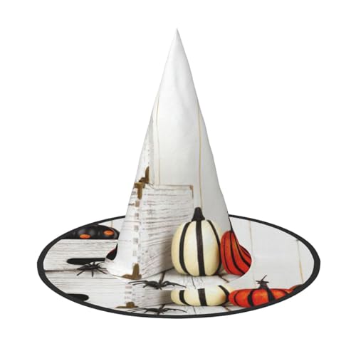 Pidgazdfgv Heller Halloween-Hut für Halloween, Weihnachten, Party, Cosplay, Kostüm, für Herren und Damen, klassisches Accessoire, Verkleidung, Haar von Pidgazdfgv
