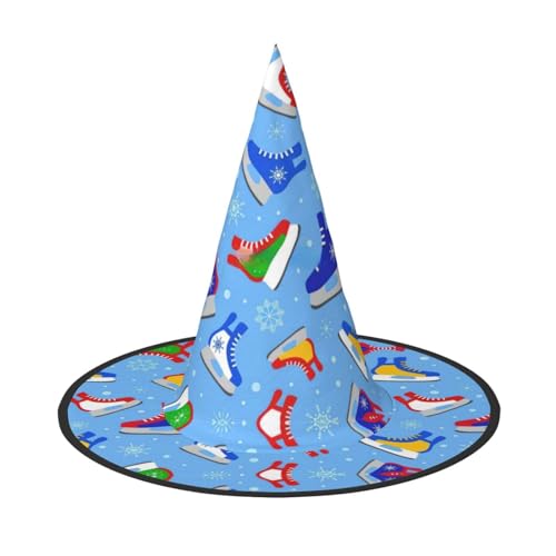 Pidgazdfgv Hockey-Elemente, kreative gemusterte Halloween-Mütze, Weihnachten, Party, Cosplay, Kostüm, für Herren und Damen, klassisches Accessoire von Pidgazdfgv