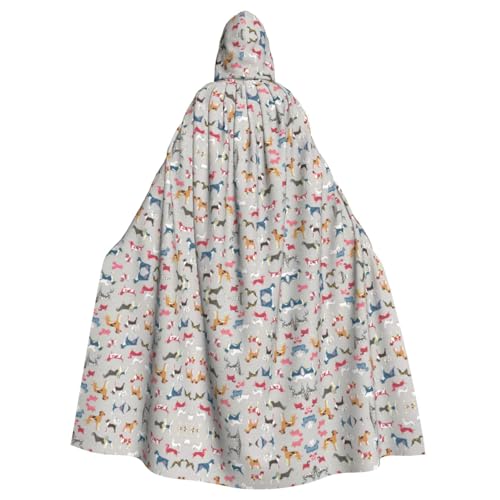 Pidgazdfgv Hound Dog Kapuzenumhang Unisex Erwachsene Umhang Cosplay Kostüme 147,3 cm Halloween Weihnachten Party Verkleidung Pidgazdfgv Hound Dog Kapuzenumhang Unisex Erwachsene Umhang Cosplay Kostüme 147,3 cm Halloween Weihnachten Party Verkleidung von Pidgazdfgv