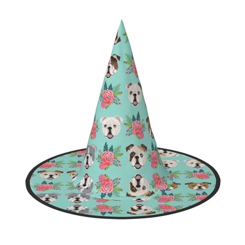 Pidgazdfgv Hunde-Halloween-Mütze, Weihnachten, Party, Cosplay, Kostüm, für Herren und Damen, klassisches Accessoire von Pidgazdfgv