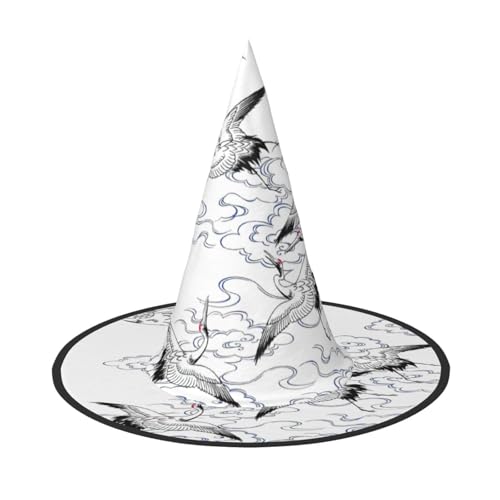 Pidgazdfgv Japanischer Kranich Halloween Hut Weihnachten Party Cosplay Kostüm Herren Damen Klassisches Accessoire Fasching Haar Pidgazdfgv Japanischer Kranich Halloween Hut Weihnachten Party Cosplay Kostüm Herren Damen Klassisches Accessoire Fasching Haar von Pidgazdfgv
