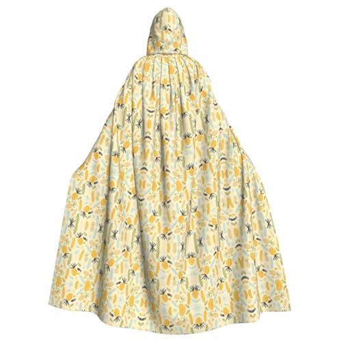 Pidgazdfgv Kapuzenumhang mit Ananas-Muster, Unisex, für Erwachsene, Cosplay-Kostüme, 147,3 cm, Halloween, Weihnachten, Party, Verkleidung Pidgazdfgv Kapuzenumhang mit Ananas-Muster, Unisex, für Erwachsene, Cosplay-Kostüme, 147,3 cm, Halloween, Weihnachten, Party, Verkleidung von Pidgazdfgv