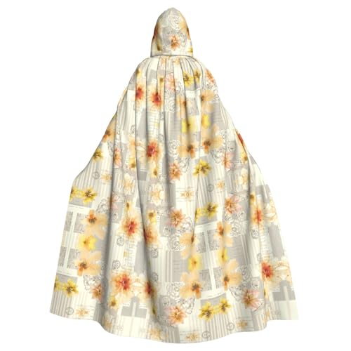 Pidgazdfgv Kapuzenumhang mit Blume, Unisex, für Erwachsene, Cosplay, Kostüme, 147,3 cm, für Halloween, Weihnachten, Party, Verkleidung Pidgazdfgv Kapuzenumhang mit Blume, Unisex, für Erwachsene, Cosplay, Kostüme, 147,3 cm, für Halloween, Weihnachten, Party, Verkleidung von Pidgazdfgv