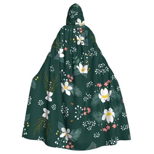 Pidgazdfgv Kapuzenumhang mit Blumenmuster, Unisex, für Erwachsene, Cosplay-Kostüme, 147,3 cm, Halloween, Weihnachten, Party, Verkleidung Pidgazdfgv Kapuzenumhang mit Blumenmuster, Unisex, für Erwachsene, Cosplay-Kostüme, 147,3 cm, Halloween, Weihnachten, Party, Verkleidung von Pidgazdfgv