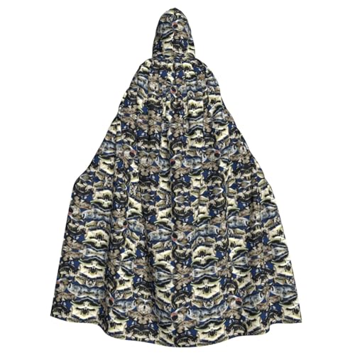 Pidgazdfgv Kapuzenumhang mit Fischmuster, Unisex, für Erwachsene, Cosplay-Kostüme, 147,3 cm, Halloween, Weihnachten, Party, Verkleidung Pidgazdfgv Kapuzenumhang mit Fischmuster, Unisex, für Erwachsene, Cosplay-Kostüme, 147,3 cm, Halloween, Weihnachten, Party, Verkleidung von Pidgazdfgv