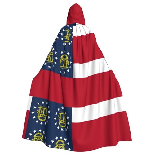 Pidgazdfgv Kapuzenumhang mit Georgia-Flagge, Unisex, für Erwachsene, Cosplay-Kostüme, 147,3 cm, Halloween, Weihnachten, Party, Verkleidung Pidgazdfgv Kapuzenumhang mit Georgia-Flagge, Unisex, für Erwachsene, Cosplay-Kostüme, 147,3 cm, Halloween, Weihnachten, Party, Verkleidung von Pidgazdfgv