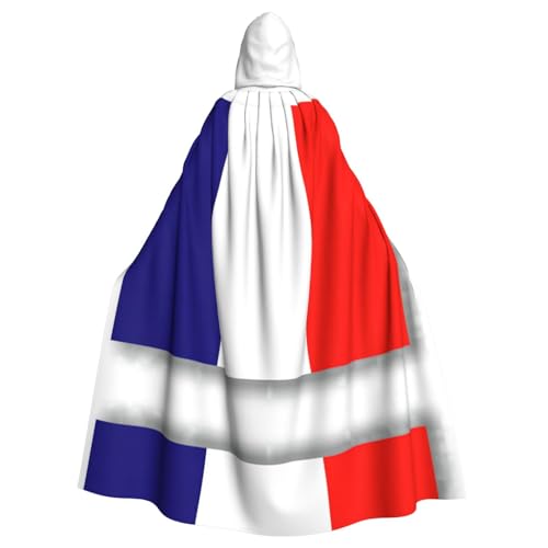 Pidgazdfgv Kapuzenumhang mit französischer Flagge, Unisex, für Erwachsene, Cosplay-Kostüme, 147,3 cm, Halloween, Weihnachten, Party, Verkleidung Pidgazdfgv Kapuzenumhang mit französischer Flagge, Unisex, für Erwachsene, Cosplay-Kostüme, 147,3 cm, Halloween, Weihnachten, Party, Verkleidung von Pidgazdfgv