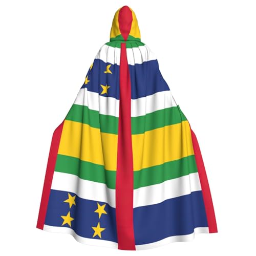 Pidgazdfgv Kapuzenumhang mit zentralafrikanischer Flagge, Unisex, für Erwachsene, Cosplay-Kostüme, 147,3 cm, Halloween, Weihnachten, Party, Verkleidung Pidgazdfgv Kapuzenumhang mit zentralafrikanischer Flagge, Unisex, für Erwachsene, Cosplay-Kostüme, 147,3 cm, Halloween, Weihnachten, Party, Verkleidung von Pidgazdfgv