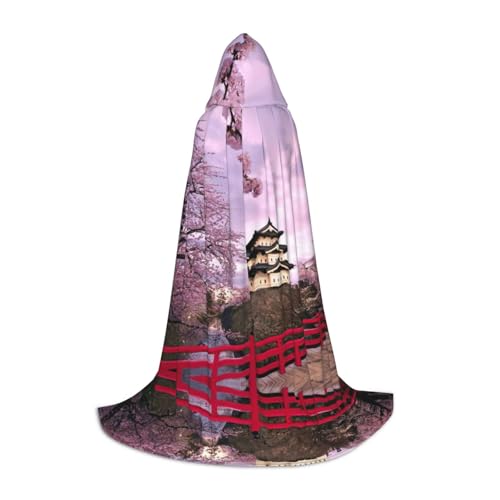 Pidgazdfgv Kirschblüten Kapuzenumhang Halloween Kind Verkleidung Zubehör Kostüm Party Cosplay Pidgazdfgv Kirschblüten Kapuzenumhang Halloween Kind Verkleidung Zubehör Kostüm Party Cosplay von Pidgazdfgv