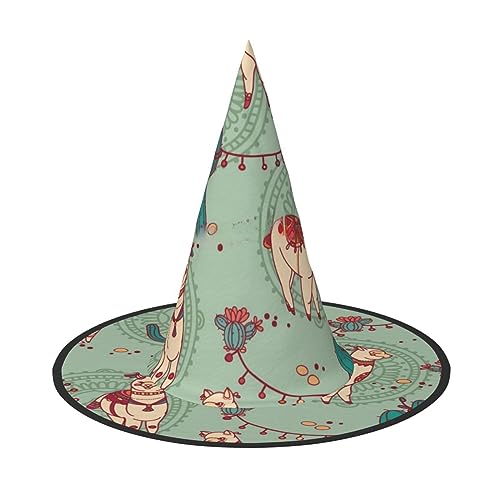 Pidgazdfgv Lamas Halloween-Mütze, Weihnachtsfeier, Cosplay, Kostüm, für Herren und Damen, klassisches Accessoire von Pidgazdfgv