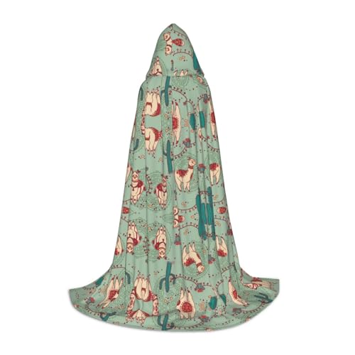 Pidgazdfgv Llamas Kapuzenumhang für Halloween, Kinderkostüm, Kostüm, Party, Cosplay Pidgazdfgv Llamas Kapuzenumhang für Halloween, Kinderkostüm, Kostüm, Party, Cosplay von Pidgazdfgv