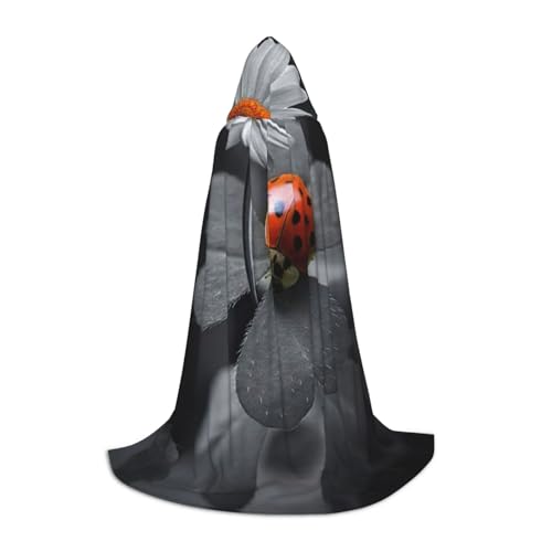 Pidgazdfgv Marienkäfer Gänseblümchen Kapuzenumhang Halloween Kind Verkleidung Zubehör Kostüm Party Cosplay Pidgazdfgv Marienkäfer Gänseblümchen Kapuzenumhang Halloween Kind Verkleidung Zubehör Kostüm Party Cosplay von Pidgazdfgv