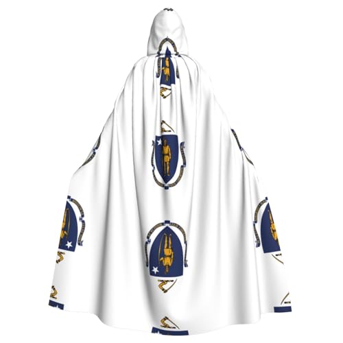 Pidgazdfgv Massachusetts Umhang mit Kapuze, Umhang mit Staatsflagge, Unisex, für Erwachsene, Cosplay, Kostüme, 147,3 cm, Halloween, Weihnachten, Party, Verkleidung Pidgazdfgv Massachusetts Umhang mit Kapuze, Umhang mit Staatsflagge, Unisex, für Erwachsene, Cosplay, Kostüme, 147,3 cm, Halloween, Weihnachten, Party, Verkleidung von Pidgazdfgv