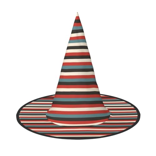 Pidgazdfgv Modischer gestreifter Halloween-Hut, Weihnachten, Party, Cosplay, Kostüm, für Herren und Damen, klassisches Accessoire Pidgazdfgv Modischer gestreifter Halloween-Hut, Weihnachten, Party, Cosplay, Kostüm, für Herren und Damen, klassisches Accessoire von Pidgazdfgv