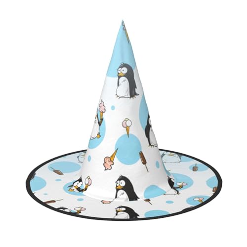 Pidgazdfgv Niedliche Pinguine, Halloween-Mütze, Weihnachtsfeier, Cosplay, Kostüm, für Herren und Damen, klassisches Accessoire, Faschingshaar von Pidgazdfgv