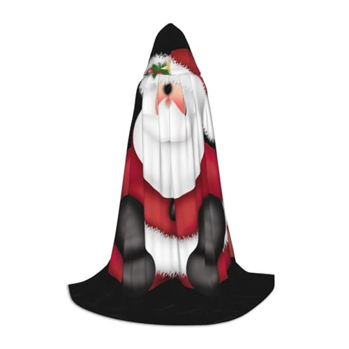 Pidgazdfgv Niedlicher Weihnachtsmann-Kapuzenumhang für Halloween, Kinderkostüm, Kostüm, Party, Cosplay Pidgazdfgv Niedlicher Weihnachtsmann-Kapuzenumhang für Halloween, Kinderkostüm, Kostüm, Party, Cosplay von Pidgazdfgv