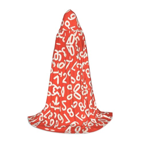 Pidgazdfgv Numbers Arts Kapuzenumhang für Halloween, Kinderkostüm, Kostüm, Party, Cosplay Pidgazdfgv Numbers Arts Kapuzenumhang für Halloween, Kinderkostüm, Kostüm, Party, Cosplay von Pidgazdfgv