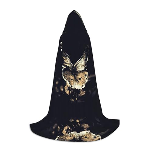 Pidgazdfgv Schmetterlingsflügel Kapuzenumhang Halloween Kind Verkleidung Zubehör Kostüm Party Cosplay Pidgazdfgv Schmetterlingsflügel Kapuzenumhang Halloween Kind Verkleidung Zubehör Kostüm Party Cosplay von Pidgazdfgv