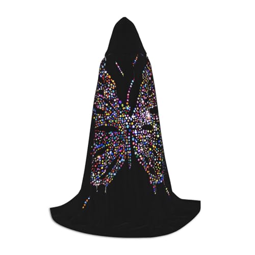 Pidgazdfgv Strass-Schmetterling-Kapuzenumhang für Halloween, Kinder-Kostüm, Party, Cosplay Pidgazdfgv Strass-Schmetterling-Kapuzenumhang für Halloween, Kinder-Kostüm, Party, Cosplay von Pidgazdfgv