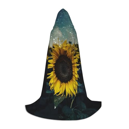 Pidgazdfgv The Most Beautiful Sunflower Hooded Cape Halloween Child Fancy Dress Up Accessories Costume Party Cosplay Pidgazdfgv The Most Beautiful Sunflower Hooded Cape Halloween Child Fancy Dress Up Accessories Costume Party Cosplay von Pidgazdfgv