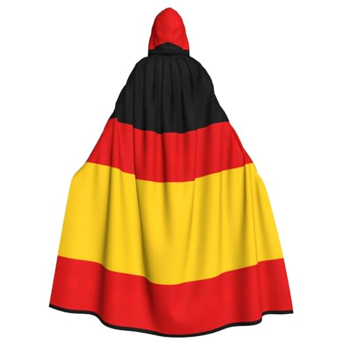 Pidgazdfgv Umhang mit Kapuze und deutscher Flagge, Unisex, für Erwachsene, Cosplay, 147,3 cm, Halloween, Weihnachten, Party, Verkleidung Pidgazdfgv Umhang mit Kapuze und deutscher Flagge, Unisex, für Erwachsene, Cosplay, 147,3 cm, Halloween, Weihnachten, Party, Verkleidung von Pidgazdfgv