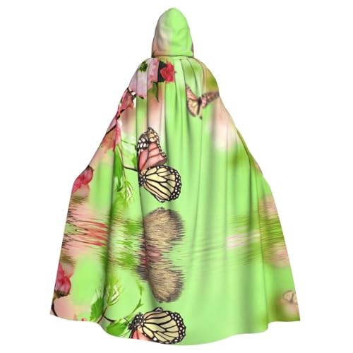 Pidgazdfgv Umhang mit Schmetterlingsmotiv, Unisex, für Erwachsene, Cosplay, 147,3 cm, Halloween, Weihnachten, Party, Verkleidung Pidgazdfgv Umhang mit Schmetterlingsmotiv, Unisex, für Erwachsene, Cosplay, 147,3 cm, Halloween, Weihnachten, Party, Verkleidung von Pidgazdfgv