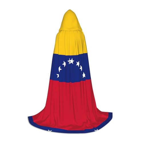 Pidgazdfgv Venezuela-Flagge mit Kapuze, Umhang für Halloween, Kinderkostüm, Kostüm, Party, Cosplay Pidgazdfgv Venezuela-Flagge mit Kapuze, Umhang für Halloween, Kinderkostüm, Kostüm, Party, Cosplay von Pidgazdfgv