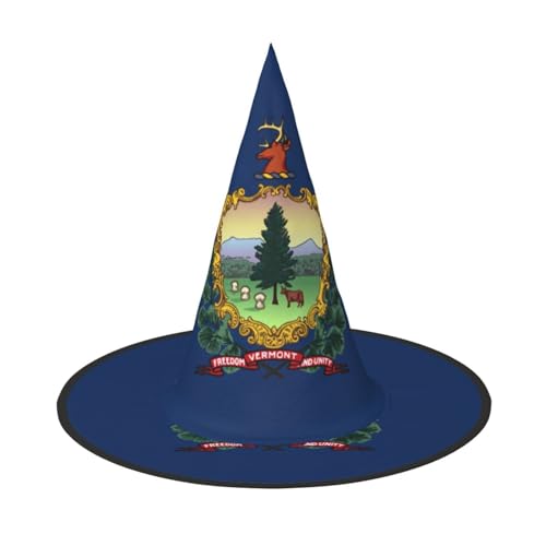 Pidgazdfgv Vermont State Flag Halloween Hut Weihnachten Party Cosplay Kostüm Herren Damen Klassisches Accessoire Fasching Haar Pidgazdfgv Vermont State Flag Halloween Hut Weihnachten Party Cosplay Kostüm Herren Damen Klassisches Accessoire Fasching Haar von Pidgazdfgv